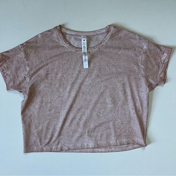 Lululemon Cates T-Shirt Summit Wash Smoky Topaz 2 - Picture 4 of 6